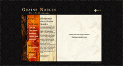 Desktop Screenshot of grains-nobles.ch